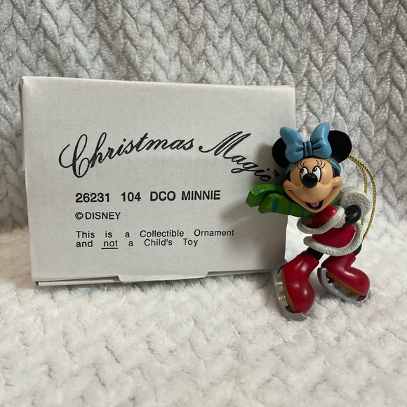 Grolier Christmas Magic Disney Ornament - Minnie 26231 104 Minnie Mouse - Picture 1 of 2